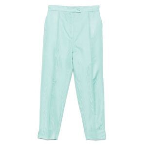 De Santis Green Trousers - Tapered Trousers Women
